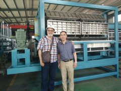 2016-7-18 Algeria customer HRZ-6000M egg tray machine
